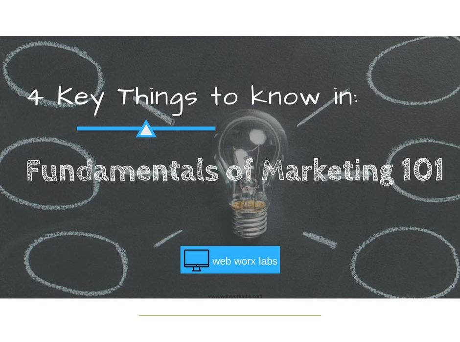 Marketing Fundamentals 101